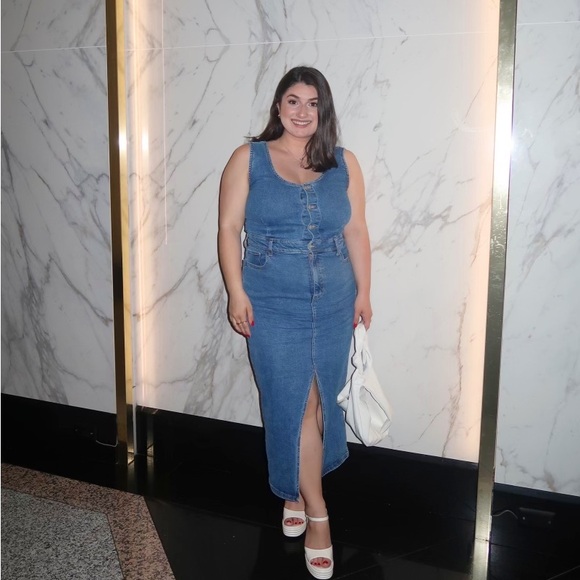 Jean Denim Dress - Picture 4 of 4